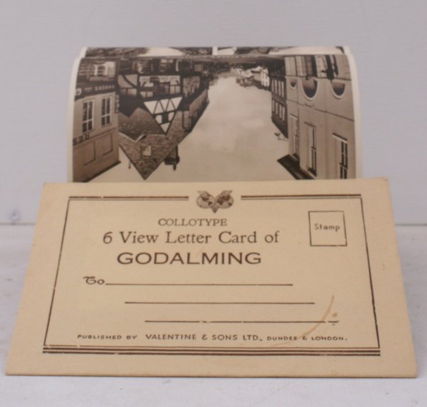 Six View Letter Card of Godalming. FINE COPY