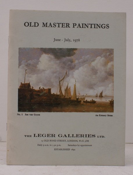 Old Master Paintings. June - July 1978. NEAR FINE COPY