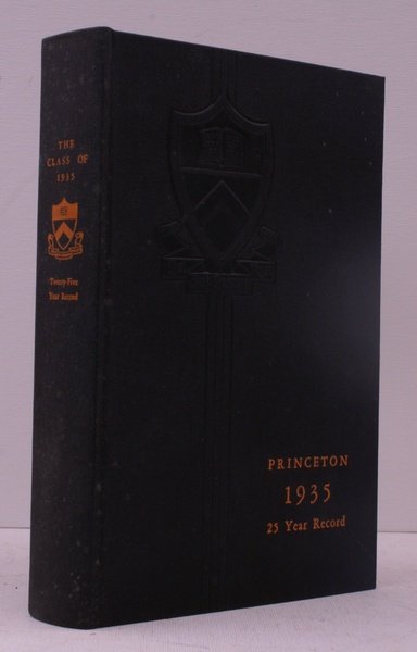 Class of 1935. 25 Year Record. NEAR FINE COPY