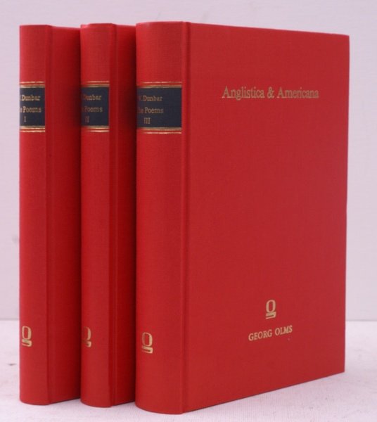 William Dunbar. The Poems. Edited by John Small (1893). FINE …