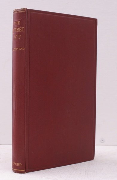 The Quebec Act. BRIGHT, CLEAN COPY