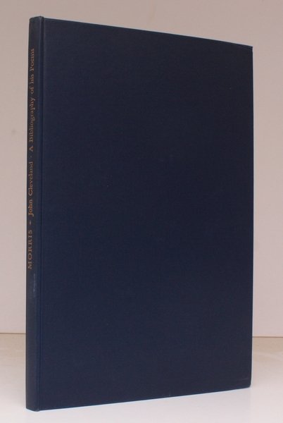 John Cleveland (1613-1658). A Bibliography of his Poems. NEAR FINE …