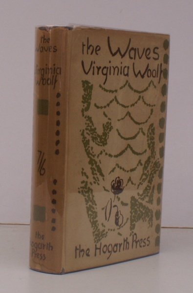 The Waves. BRIGHT, CLEAN COPY IN UNCLIPPED DUSTWRAPPER