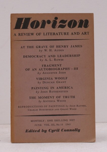 At the Grave of Henry James [in] Horizon. Vol. III. … | Immagine principale