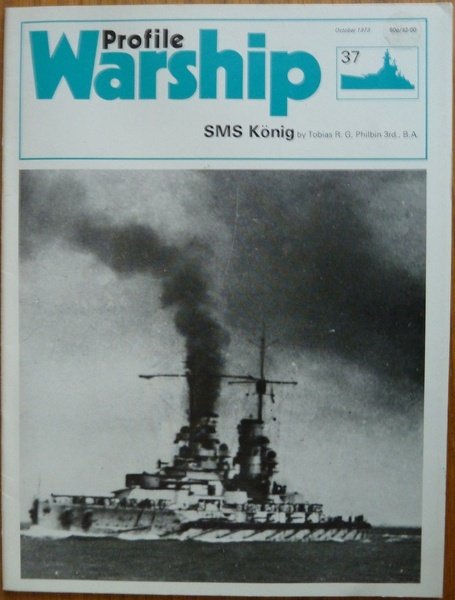 Warship Profile 37: SMS Konig. NEAR FINE COPY IN WRAPPERS