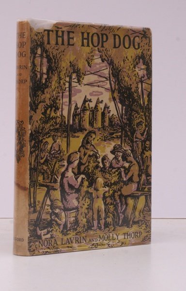 The Hop Dog. Illustrated by Nora Lavrin. IN DUSTWRAPPER