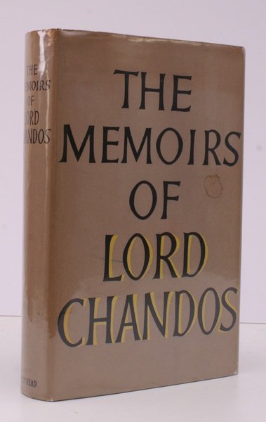 The Memoirs of Lord Chandos. SIGNED PRESENTATION COPY