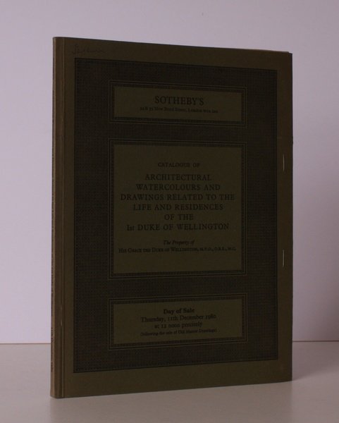 [Sale] Catalogue of Architectural Watercolours and Drawings related to the …