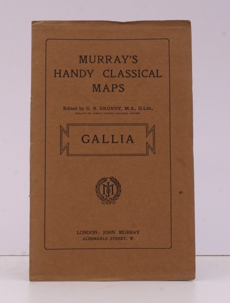 Murray's Handy Classical Maps. Gallia. [Edited by C.B. Grundy]. NEAR …