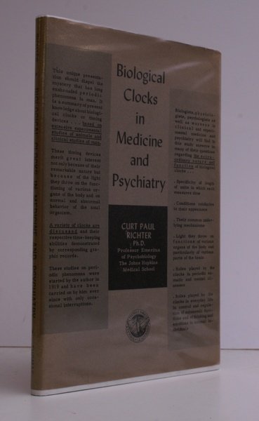 Biological Clocks in Medicine and Psychiatry. SIGNED PRESENTATION COPY