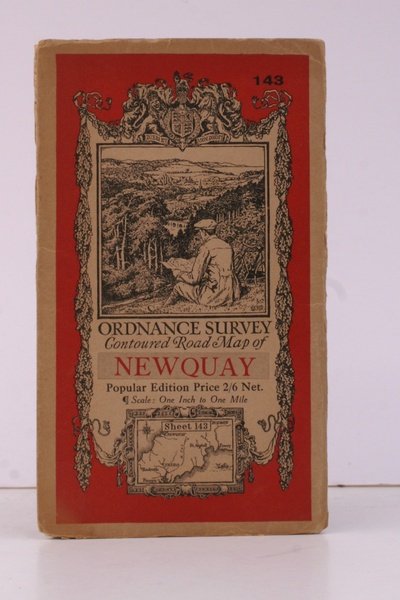 Ordnance Survey Contoured Road Map of Newquay. Popular Edition. One …