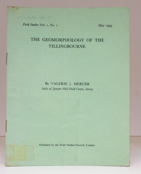 The Geomorphology of the Tillingbourne. BRIGHT, CLEAN COPY