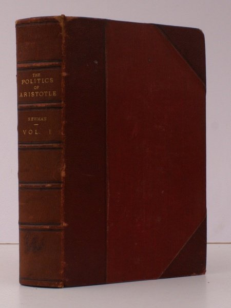 The Politics of Aristotle. Volume I. Introduction to the Politics. …