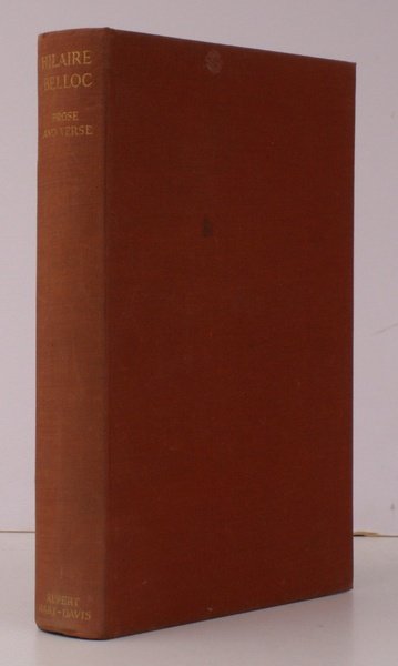 Hilaire Belloc. An Anthology of his Prose and Verse. Selected …