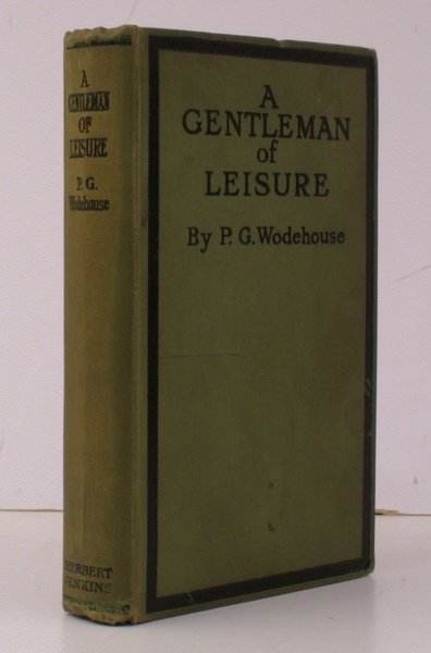 A Gentleman of Leisure. EARLY UK PRINTING