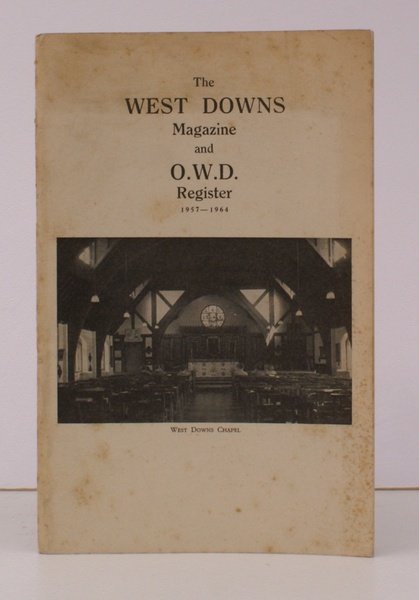 The West Downs Magazine and O.W.D. Register 1957-1964. BRIGHT, CLEAN …
