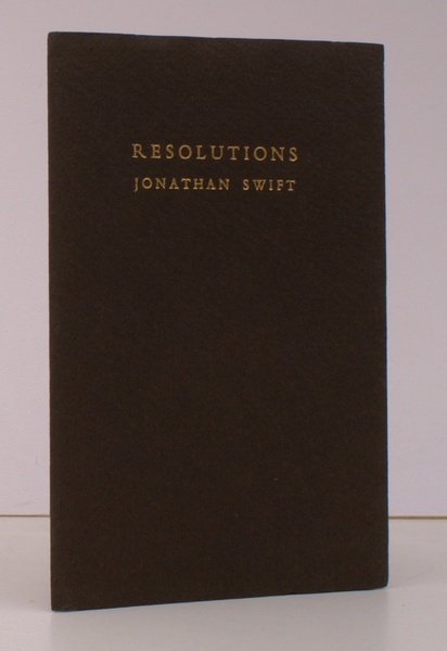 Resolutions when I come to be old. 1699. FINE COPY …