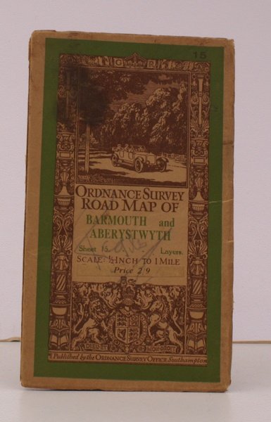 Ordnance Survey Road Map of Barmouth and Aberystwyth. Sheet 15. …