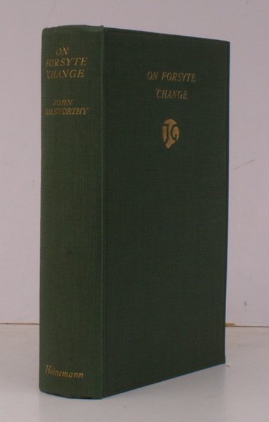 On Forsyte 'Change. NEAR FINE COPY