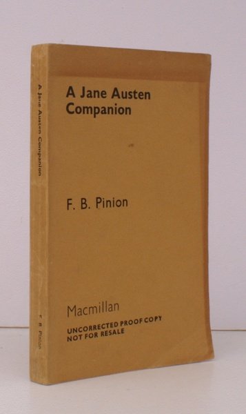 A Jane Austen Companion. A Critical Survey and Reference Book. …