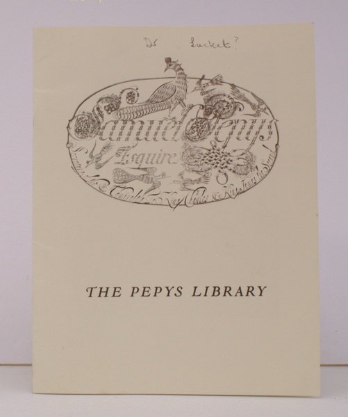 The Pepys Library. NEAR FINE COPY | Immagine principale
