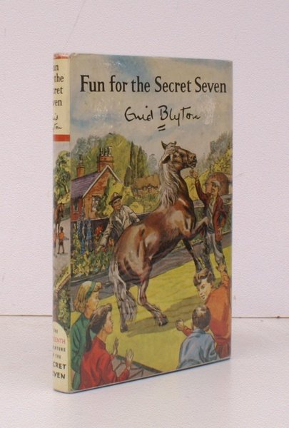 Fun for the Secret Seven. Illustrations by Burgess Sharrocks. NEAR …