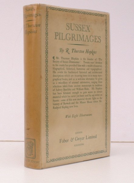 Sussex Pilgrimages. BRIGHT, CLEAN COPY IN UNCLIPPED DUSTWRAPPER | Immagine principale
