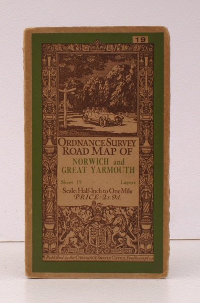 Ordnance Survey Road Map of Norwich and Great Yarmouth. Sheet …