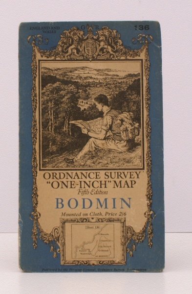 Ordnance Survey 'One-Inch' Map. Fifth Edition. Bodmin. Sheet 136. [Scale: …
