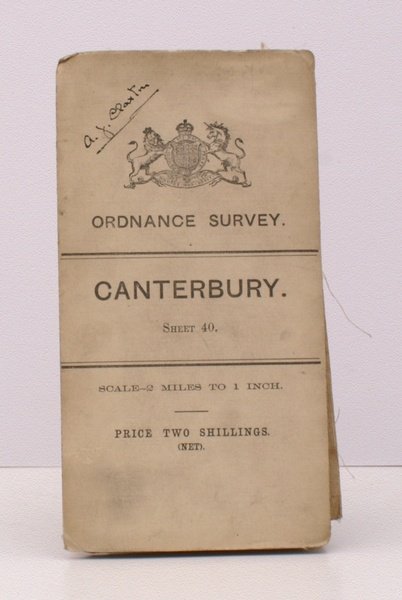 Ordnance Survey. Canterbury. Sheet 40. Scale: 2 Miles to One …