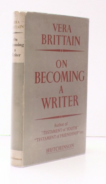 On Becoming a Writer. BRIGHT, CLEAN COPY IN UNCLIPPED DUSTWRAPPER