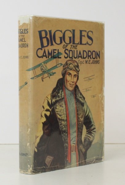 Biggles of the Camel Squadron. IN UNCLIPPED DUSTWRAPPER | Immagine principale