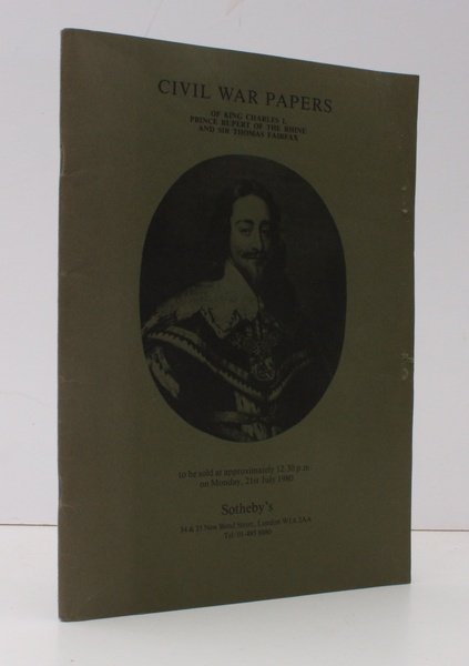 [Sale Catalogue of] Civil War Papers of King Charles I, …