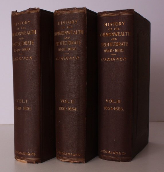 History of the Commonwealth and Protectorate 1649-1660. [Complete set]. ABERCONWAY …