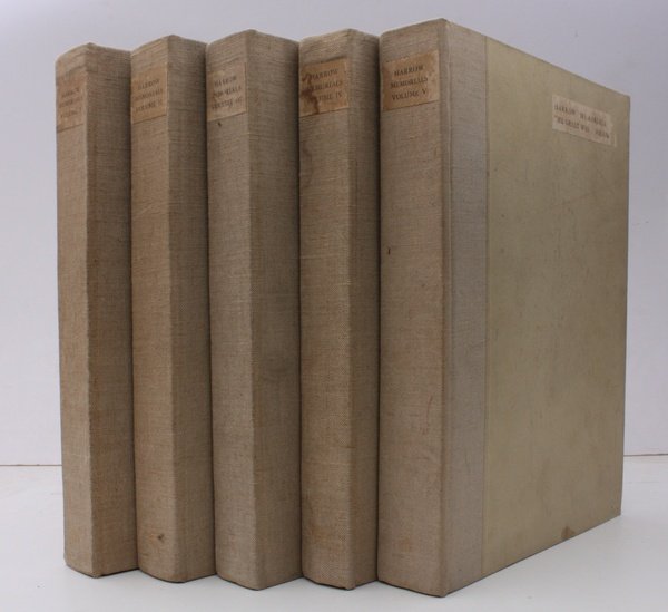 Harrow Memorials of the Great War [5 volumes of 6]. …