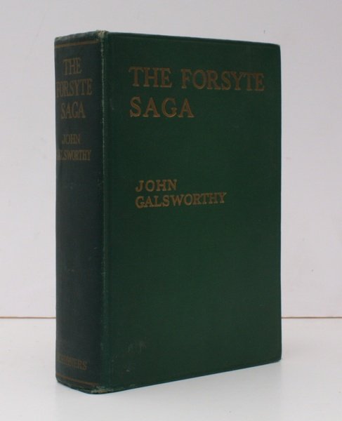 The Forsyte Saga. BRIGHT, CLEAN COPY OF THE US COLLECTED …