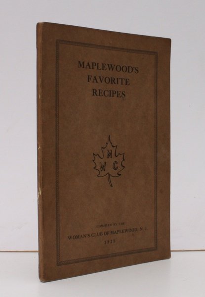 Maplewood's Favourite Recipes. NEAR FINE COPY IN ORIGINAL WRAPPERS