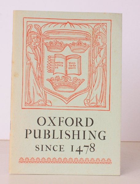 Oxford Publishing since 1478. NEAR FINE COPY