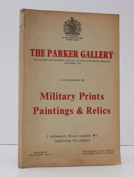A Catalogue of Military Prints, Paintings and Relics. BRIGHT, CLEAN …