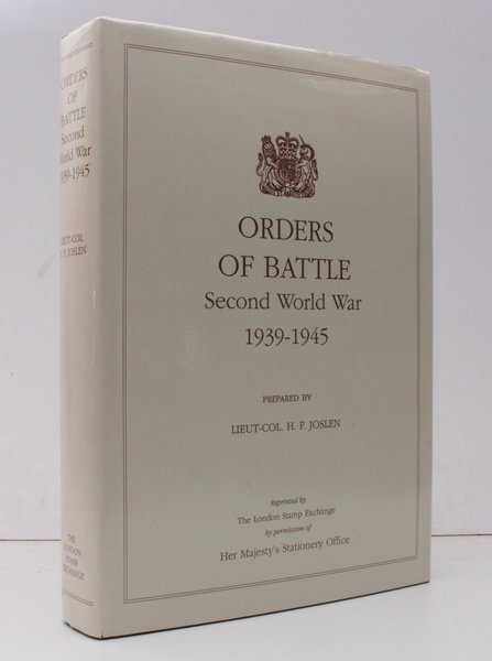 Orders of Battle. Second World War 1939-1945. Prepared by Lieut.-Col. …