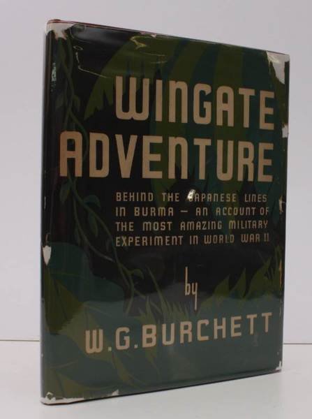 Wingate Adventure. BRIGHT, CLEAN COPY IN UNCLIPPED DUSTWRAPPER