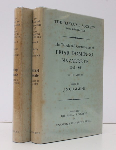 The Travels and Controversies of Friar Domingo Navarrete 1618-86. Volumes …