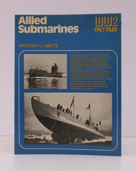 WW2 Fact Files. Allied Submarines. BRIGHT, CLEAN COPY IN WRAPPERS