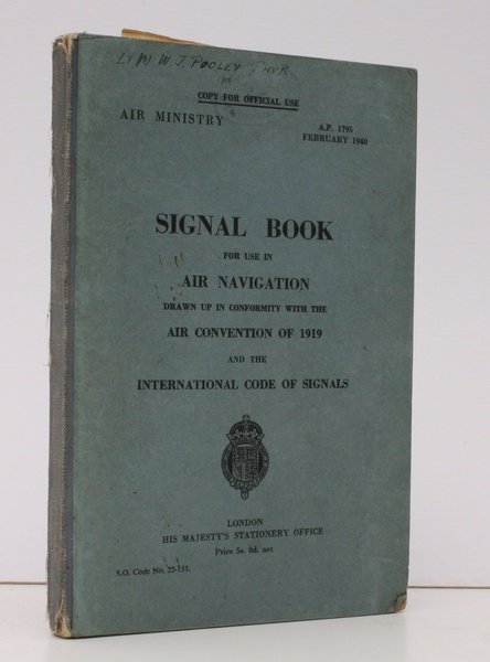 Signal Book for use in Air Navigation. Drawn up in …