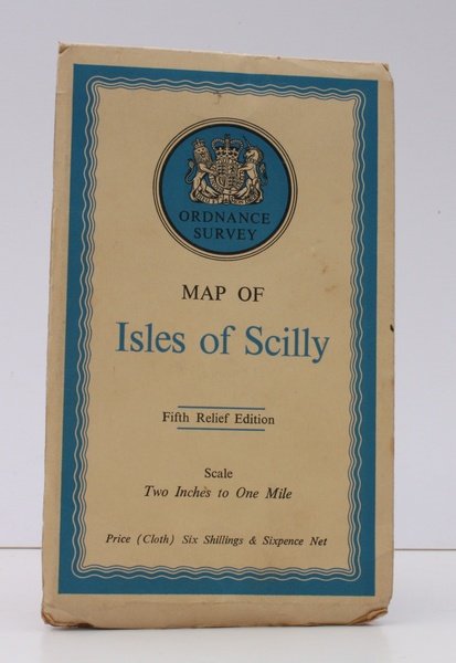 Ordnance Survey Map of Isles of Scilly. Fifth Relief Edition. …