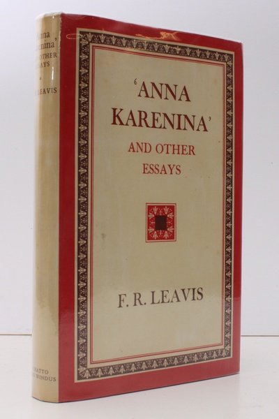 Anna Karenina and other Essays. [Second Impression.] NEAR FINE COPY …