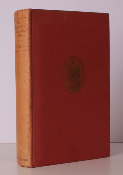 The Great Fire of London in 1666. BRIGHT, CLEAN COPY