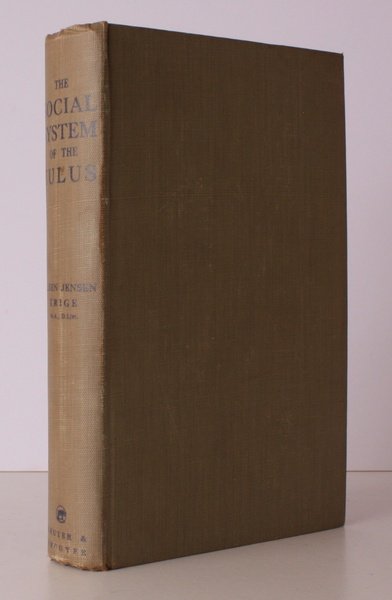 The Social System of the Zulus. [Second Edition.] BRIGHT, CLEAN …