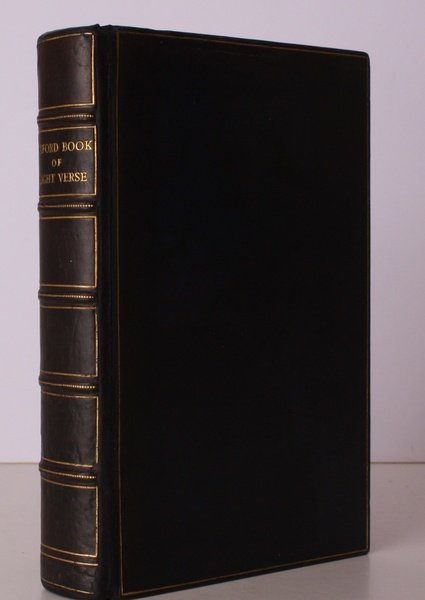 The Oxford Book of Light Verse. Chosen by W.H. Auden. …