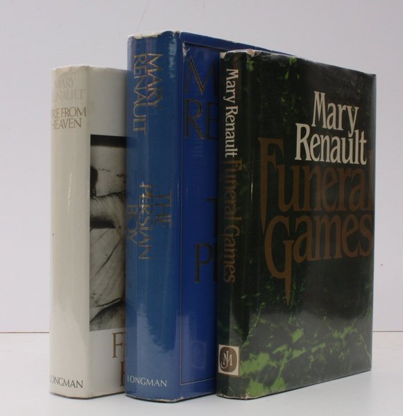Fire from Heaven [with] The Persian Boy [with] Funeral Games. [First UK Edition]. THE ALEXANDER TRILOGY COMPLETE IN UNCLIPPED DUSTWRAPPERS